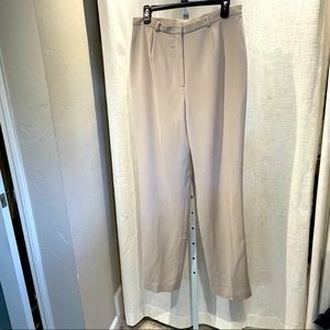 NWT Nordstrom Caslon Pant - Fully Lined - Pale Beige - 12